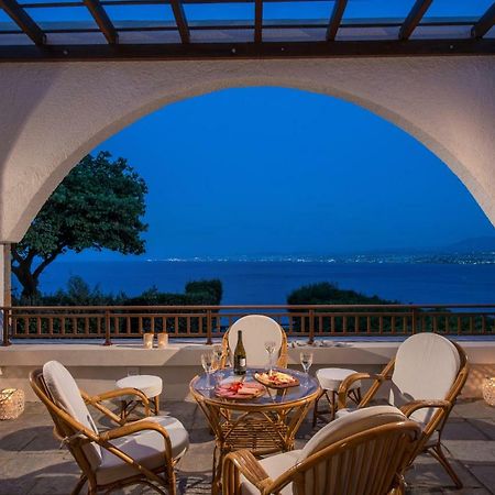 Helidoni Hill Seaview Family Villa Palaiokastro  ภายนอก รูปภาพ