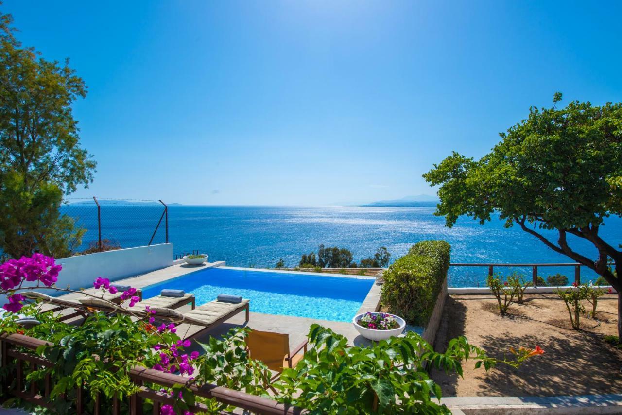 Helidoni Hill Seaview Family Villa Palaiokastro  ภายนอก รูปภาพ