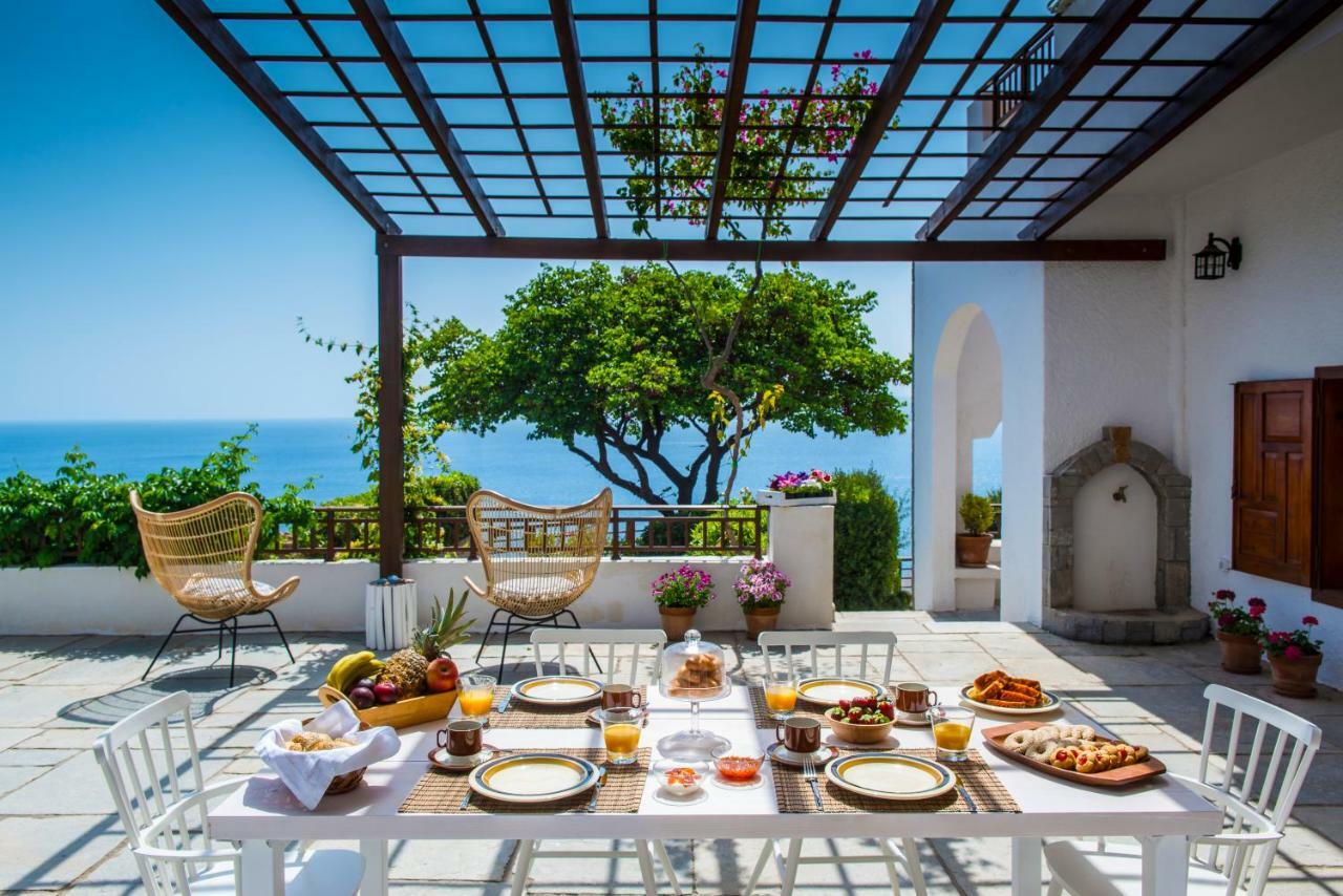 Helidoni Hill Seaview Family Villa Palaiokastro  ภายนอก รูปภาพ